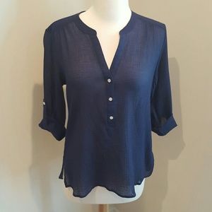 Navy Tommy Bahama top